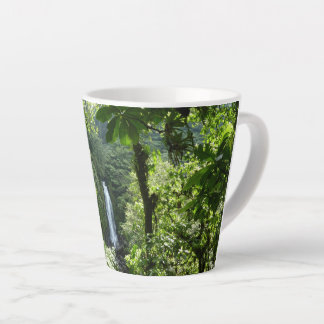 Taza De Café Latte Trafalgar cae fotografía tropical de selva tropica