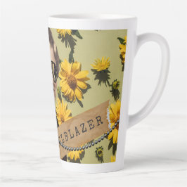 Taza De Café Latte Trailblazer Daisies Kitsch