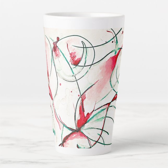 Taza De Café Latte Trait coulant 1 (Anverso)