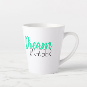 Taza De Café Latte Trama de lata del engranaje de ensueño