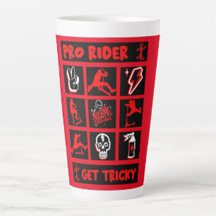 Taza De Café Latte Trámites para motociclistas libres Pro Scooter