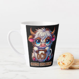 Taza De Café Latte Trastorno Obsesivo del Café
