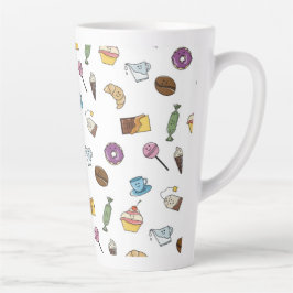 Taza De Café Latte Tratamientos dulces Café / Té Mug