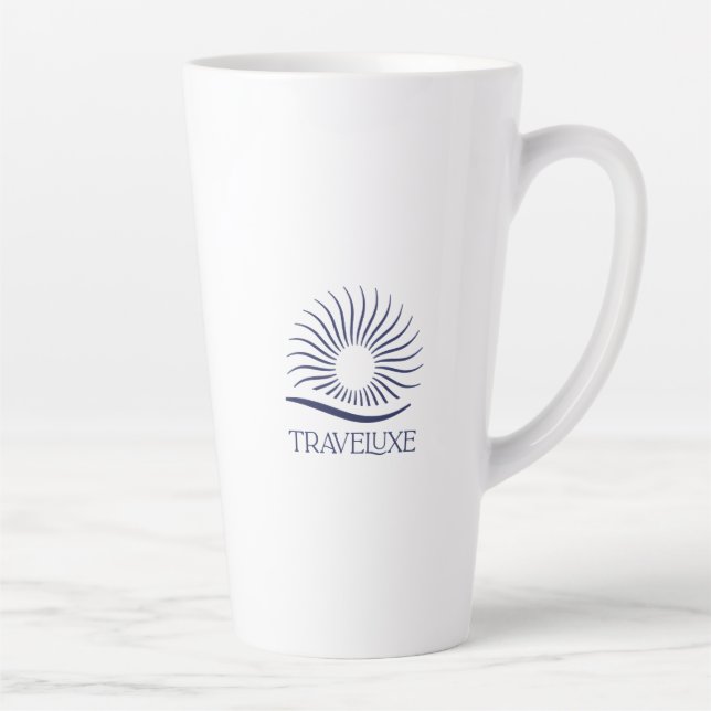 Taza De Café Latte Traveluxe Large Latte Mug (Derecha)