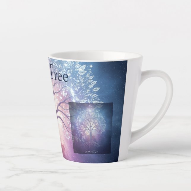Taza De Café Latte Tree of Life (Derecha)