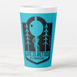 Taza De Café Latte Treehouse Homes