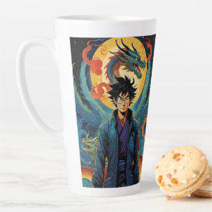 Taza De Café Latte Tributo a Akira Toriyama