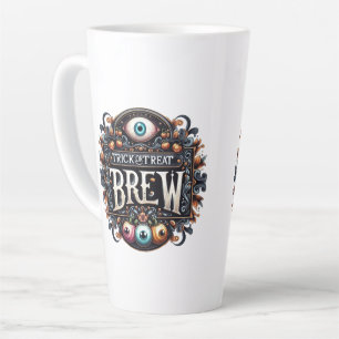Taza De Café Latte Trick o Trew Brew