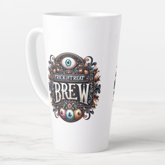 Taza De Café Latte Trick o Trew Brew (Ángulo izquierdo)