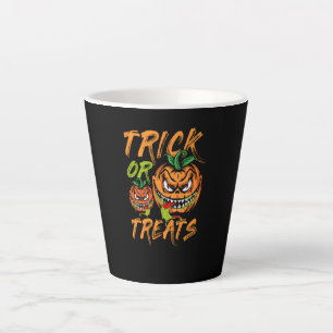 Taza De Café Latte Truco o tratamientos