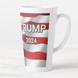 Taza De Café Latte Trump