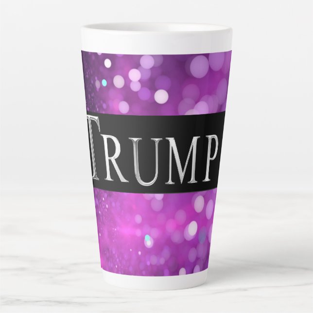 TAZA DE CAFÉ LATTE TRUMP (Anverso)
