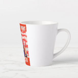 TAZA DE CAFÉ LATTE TRUMP 2024