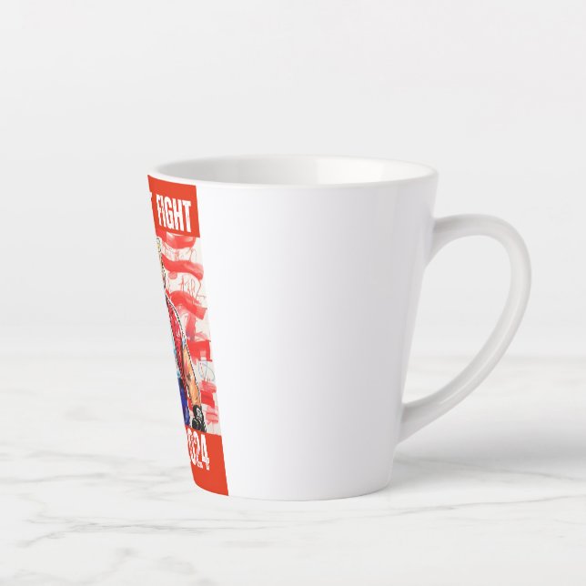 TAZA DE CAFÉ LATTE TRUMP 2024 (Derecha)