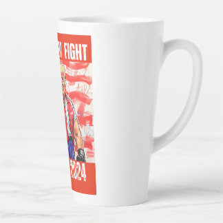 TAZA DE CAFÉ LATTE TRUMP 2024