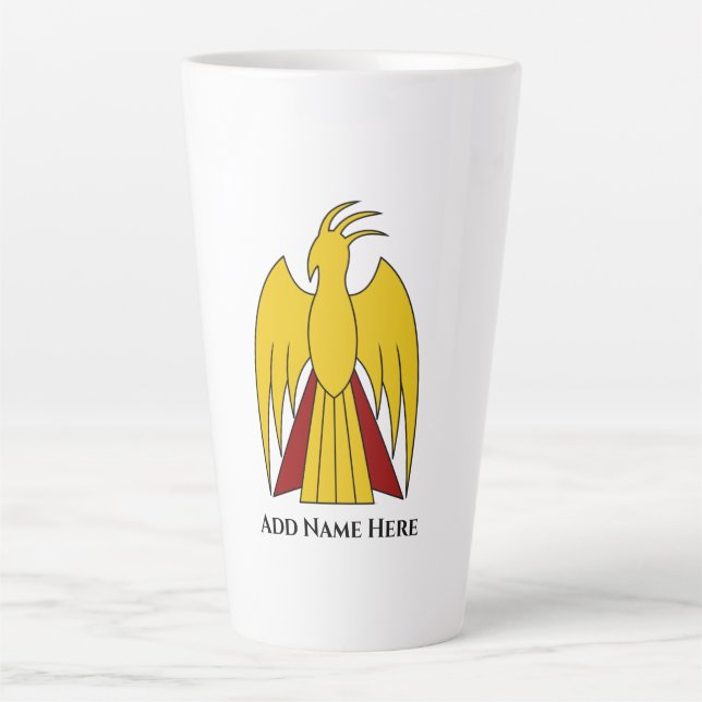 Taza De Café Latte TSDS Arisdale personalizado (Anverso)
