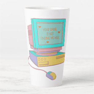 Taza De Café Latte Tu correo electrónico no me está sentando bien Div