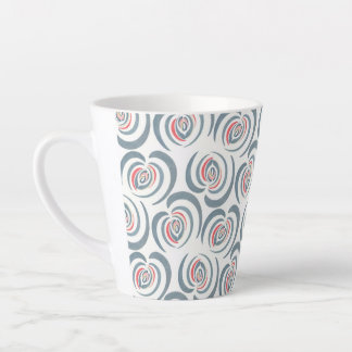Taza De Café Latte Tulip azul