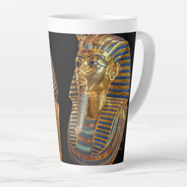 Taza De Café Latte Tutankhamun (Ángulo derecho)