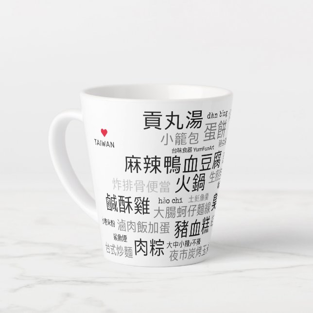 Taza De Café Latte TW-Latte Mug (Ángulo izquierdo)