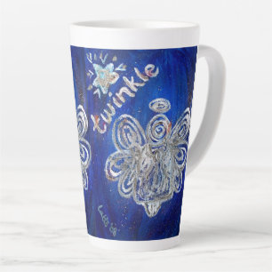Taza De Café Latte Twinkle Guardian Angel Personalizado Latte Mug Cup