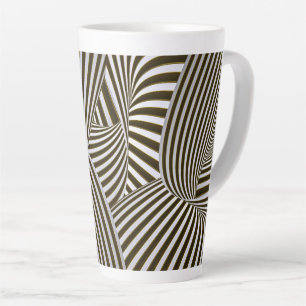 Taza De Café Latte Twists Latte Mug 3D