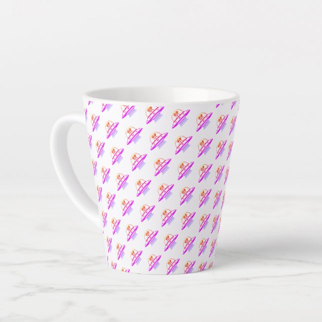 TAZA DE CAFÉ LATTE UFO PETS (Ángulo izquierdo)