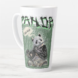 Taza De Café Latte Uh-Eh Panda