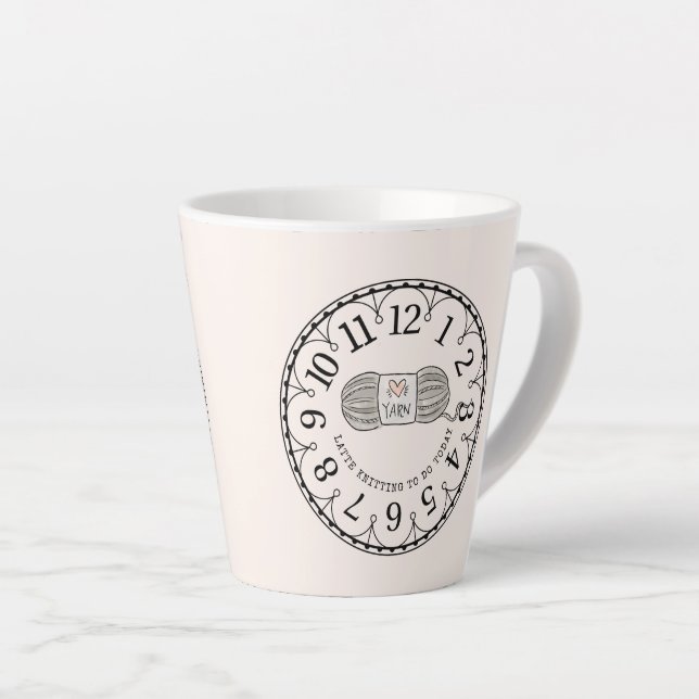 Taza De Café Latte Último Punto Que Hacer Hoy (Ángulo derecho)
