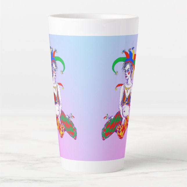 Taza De Café Latte Un bufón (Anverso)