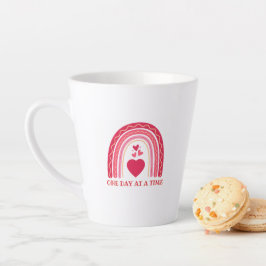 Taza De Café Latte Un Día a la Vez