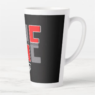 Taza De Café Latte Un Intento Más