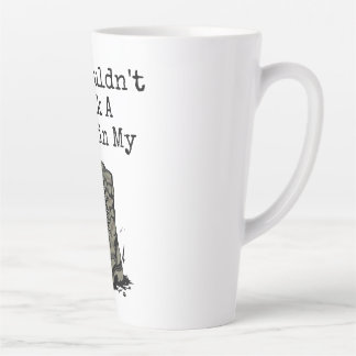 Taza De Café Latte "Un kilómetro en mis botas"