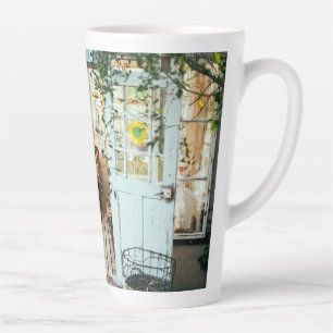 Taza De Café Latte Un lugar para dormir la siesta