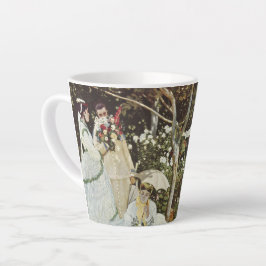 Taza De Café Latte Un molino de viento en Zaandam Claude Monet