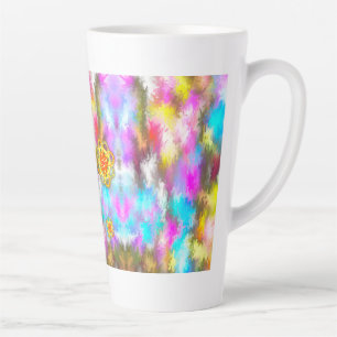 Taza De Café Latte Un mundo