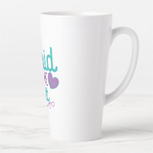 Taza De Café Latte Un par de regalos Cupido Me Hizo Hacerlo