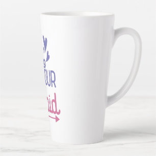 Taza De Café Latte Un regalo de pareja yo soy tu adorable cupido