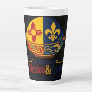 Taza De Café Latte Un Sabor de Nuevo México y Luisiana