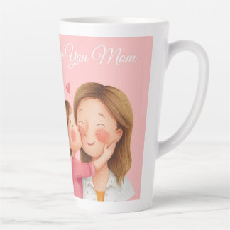 Taza De Café Latte Un sentido tributo para la mejor mamá del café Mu