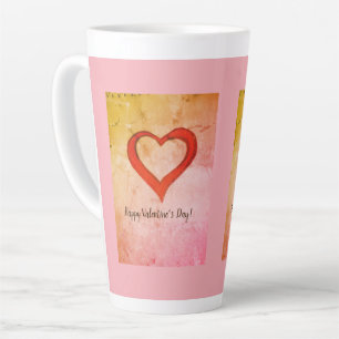 Taza De Café Latte Un Sip De Amor