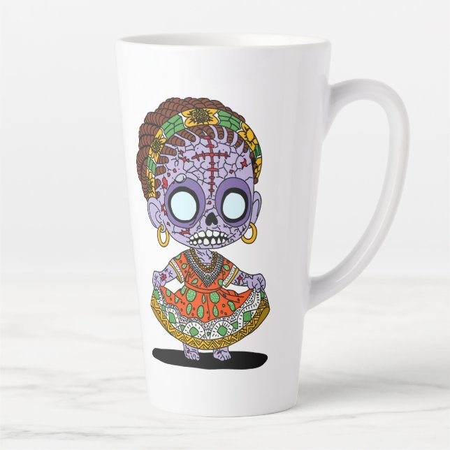 Taza De Café Latte Un zombi bangladesí (Derecha)