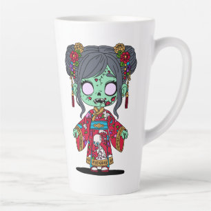 Taza De Café Latte Un zombi chino
