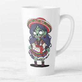 Taza De Café Latte Un zombi peruano
