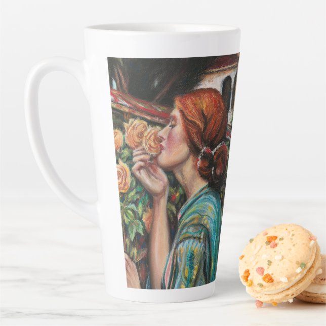 Taza De Café Latte Una Belleza Mayor - (In situ)