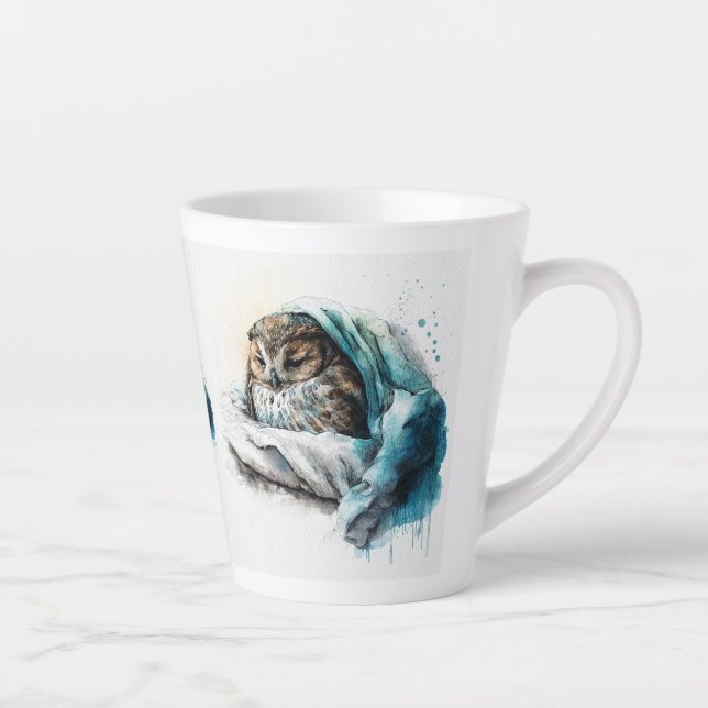 Taza De Café Latte Una buena siesta latte (Derecha)