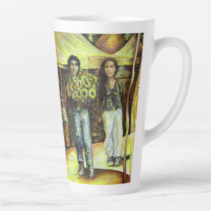 Taza De Café Latte Una fase de ChapeI de un ChaIIenge