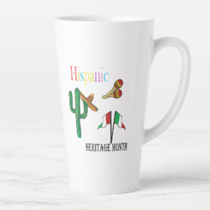 Taza De Café Latte Una idea de regalo para celebrar el Mes Nacional d