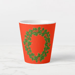 Taza De Café Latte Una Navidad Muy Feliz