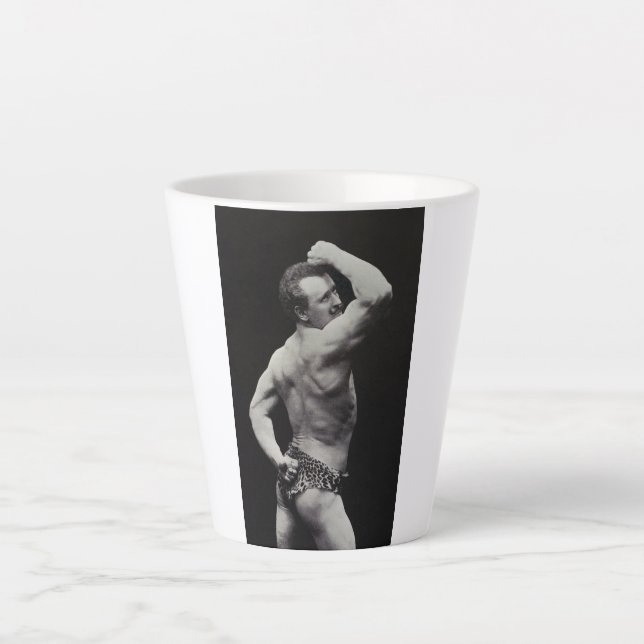 Taza De Café Latte Una nueva postura de los hombres fuertes: la const (Anverso)